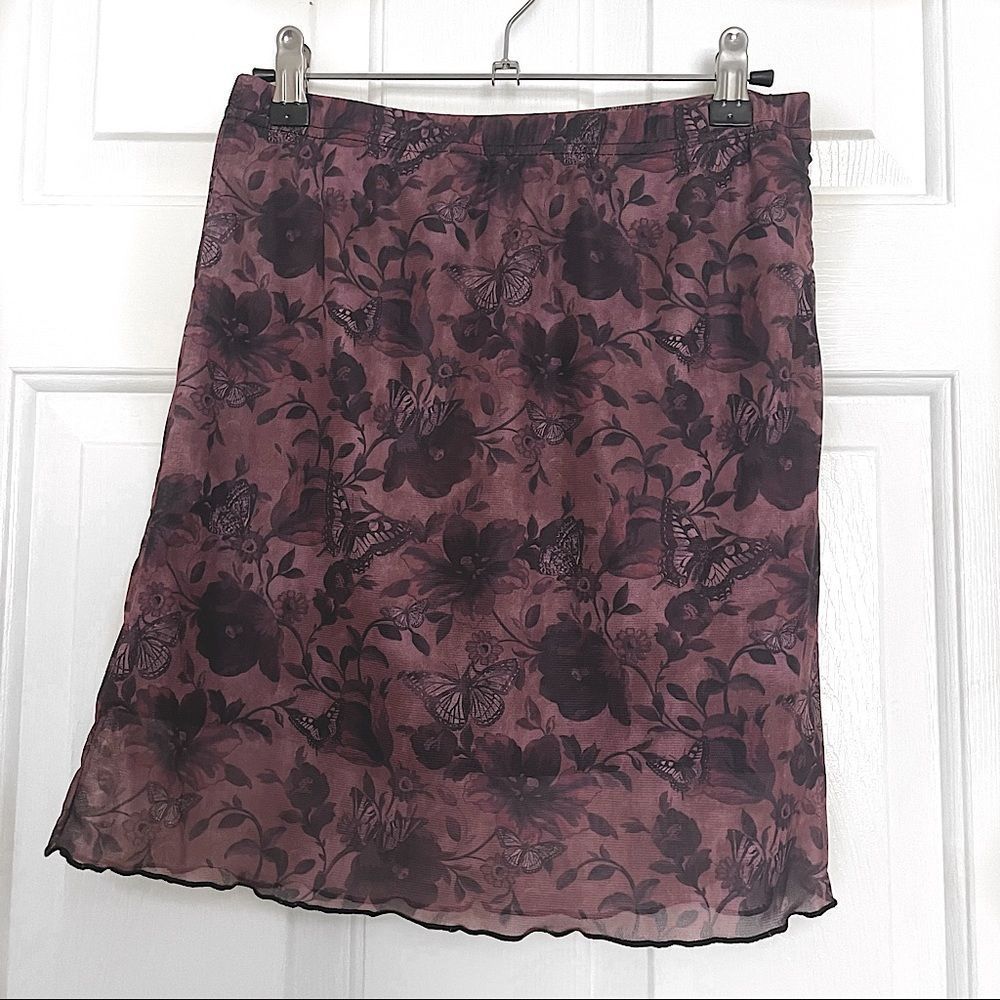 Fairy Grunge Purple Skirt